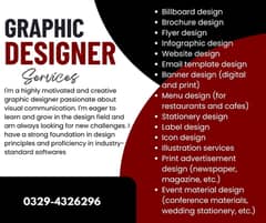 Low cost But High End Graphic Designer