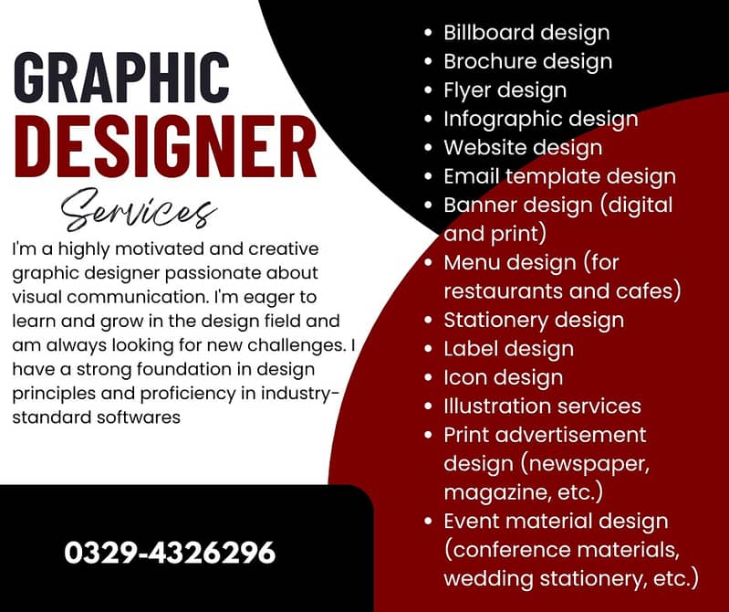 Low cost But High End Graphic Designer 0