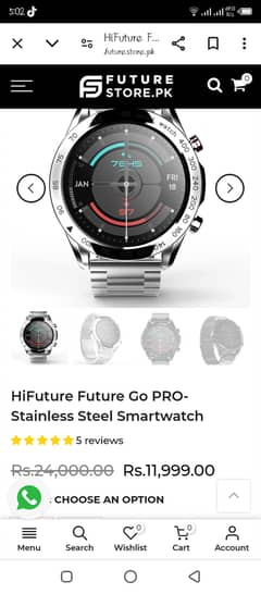 Future go pro Smart watch