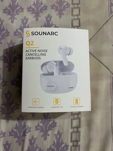 Sounarc Q2 Active Noise Cancelling Earbuds 0