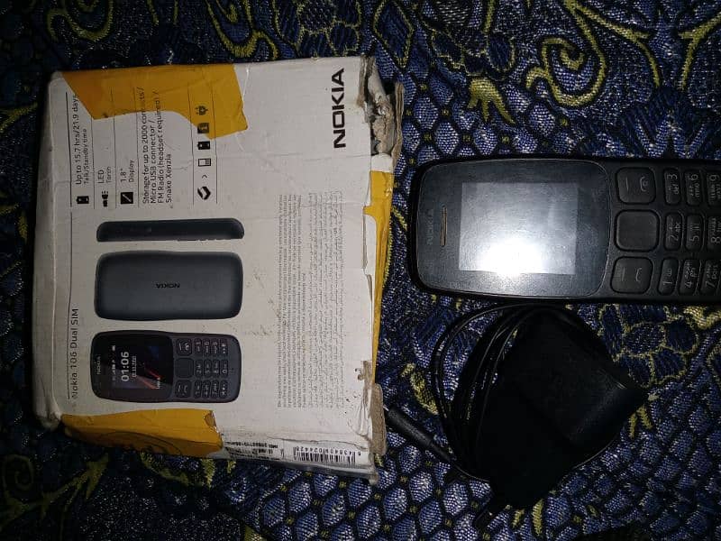 Nokia 106 With box Charger 0