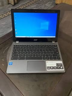 Acer c740 Laptop 4GB Ram 128gb ssd hard