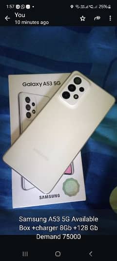 Samsung A53 5G lush condition