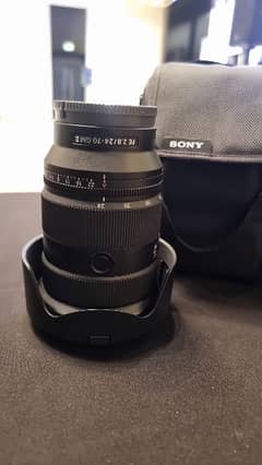 sony lens 24-70 2.8 GM isll brand new