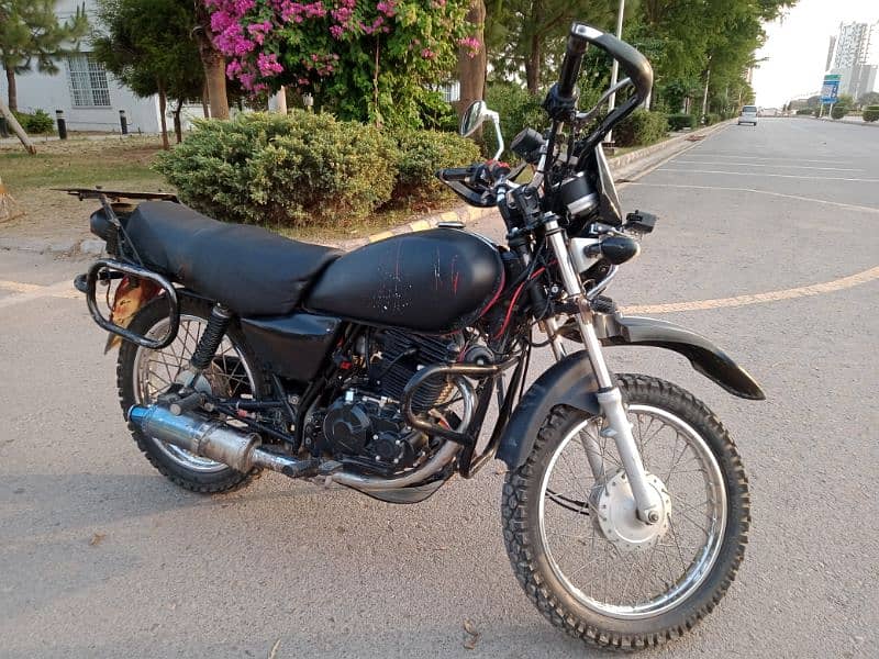 Suzuki Bike modified to 250 cc engine 11