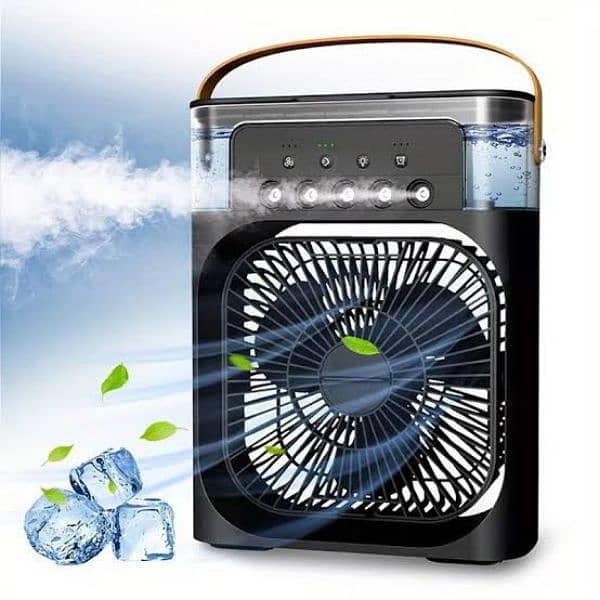 Mini Air Cooler Mist Fan . 0