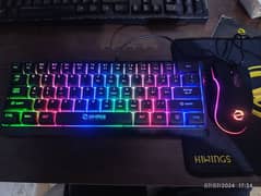 Hiwings Gaming Keyboard  Mouse &mouse kit