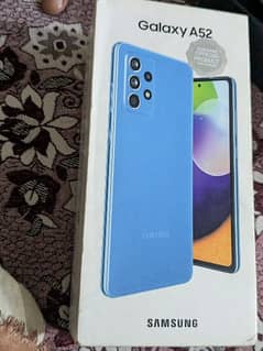 Samsung A52 with box