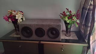 8 inch complete sound system with amplifier