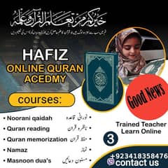 I am a professional online Quran teacher