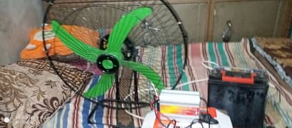 Charging Fan for sale with battery