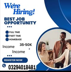 online work part time full time required male femaleand students
