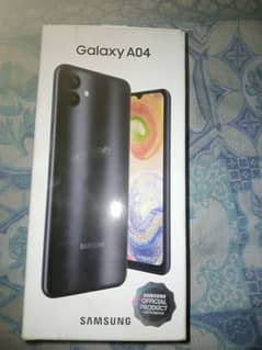 Samsung Galaxy A04 box pack