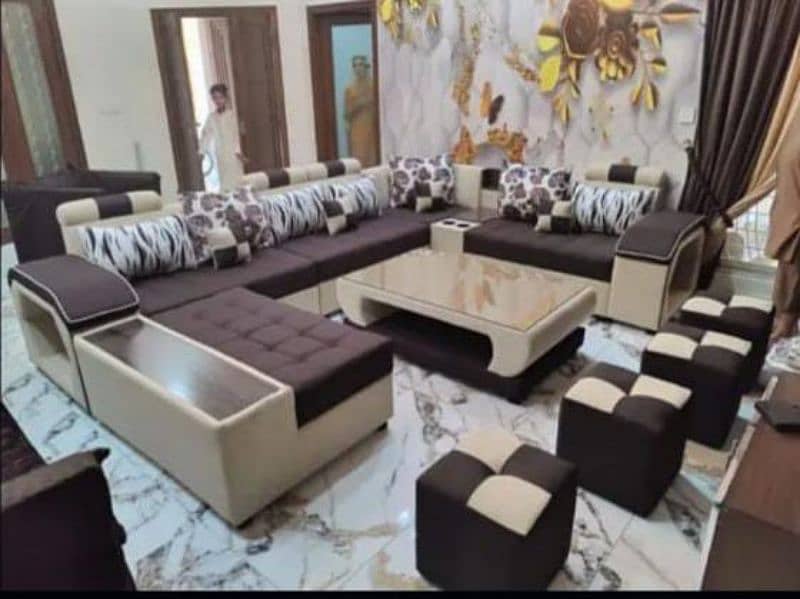 sofa set/U shape sofa/L shape sofa/corner sofa/8.5 seater sofa set 5