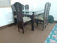 6 Chair Dining Table For Sale