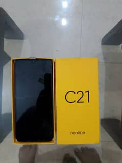 Realme C21 4/64 With box Used but good condition