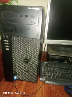 core i5 4thgen processor CPU with keyboard and mouse in good condition