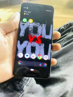 google pixel 3 non pta 64 gb onlay back crack total ok ha baqi mobile