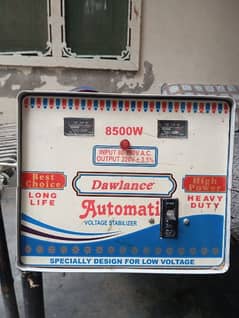dawlanc automatic voltage stabilizer input 80_260a. c