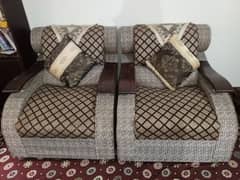 7 pcs sofa set in good condition