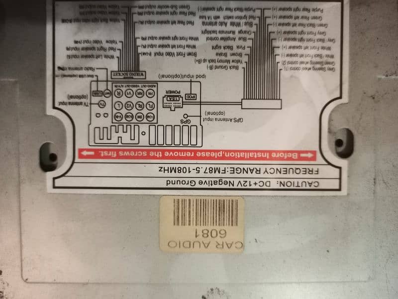 6.95 inch Multimedia Panel for Car 2