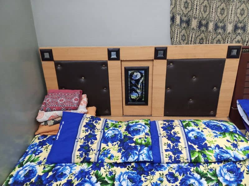 2 beds with mattress condition good Urgent sale. 3
