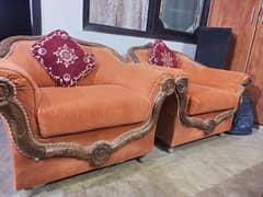Traditional style 5 seater sofa set Gulistan e Johar Block 8