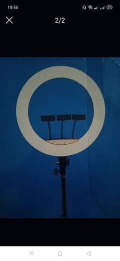 LED LJJ-45 Ring fill light 360" rotating. . .