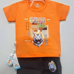 Summer T shirt and Shorts for baby boy more variety available