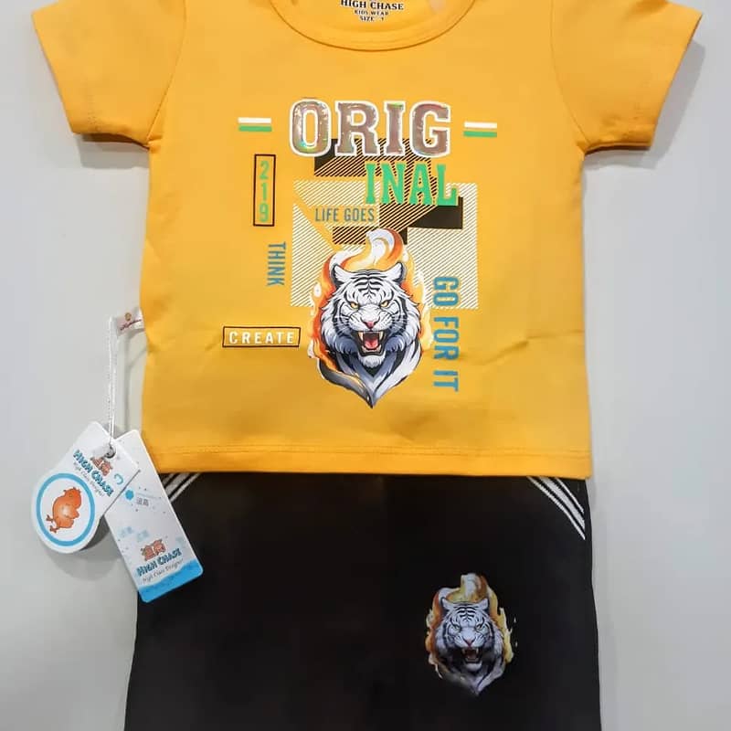 Summer Sale T shirt and Shorts for baby boy more variety available 1