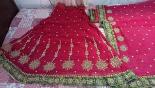 Lehenga Colour Red with dupatta