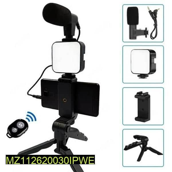 video making vlogging kit with microphone 1