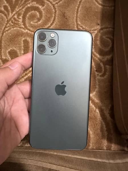 IPhone 11 Pro Max 10/10 condition 256gb green colour  pta approved 0
