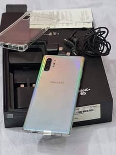 Samsung note 10 plus 12 ram 256 gb complete box for sale 0319/6126/601