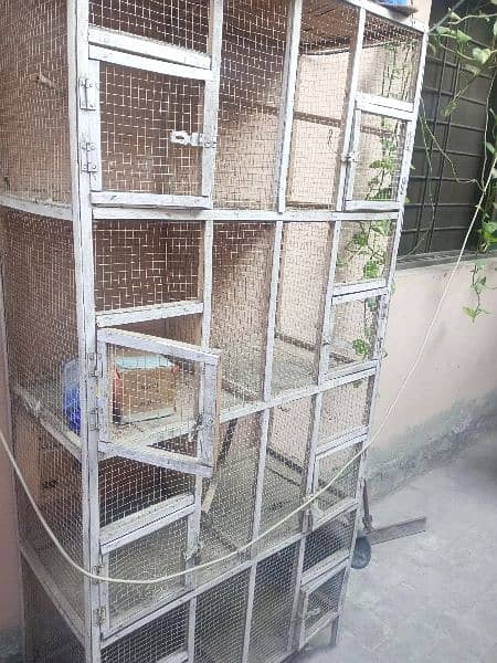8 portion wooden cage 0