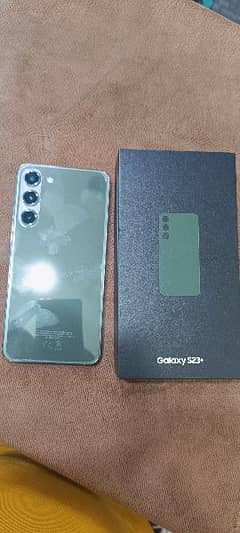 S23 plus 256gb, Box and charger