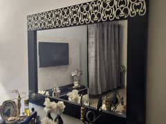 room furniture ,side table and dressing with mirror