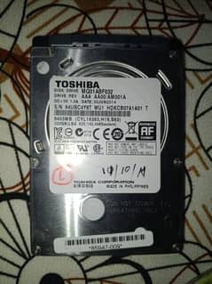 Toshiba 320GB INTERNAL HARD DISK DRIVE