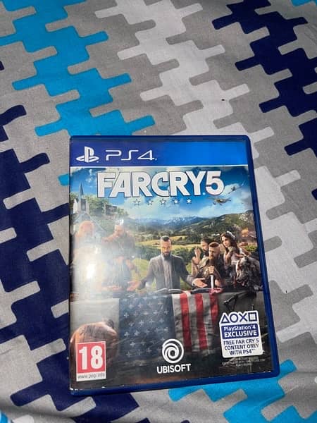 pack of 2 games of ps4 (farcry 5 and battle feild 5 ) 1