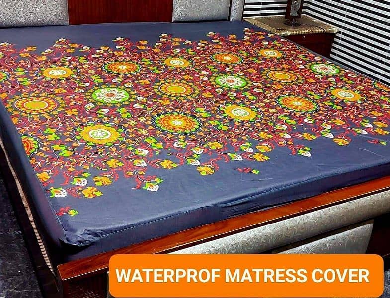 Waterproof Mattress Fitted BedSheet*03017186072 call us for order 5