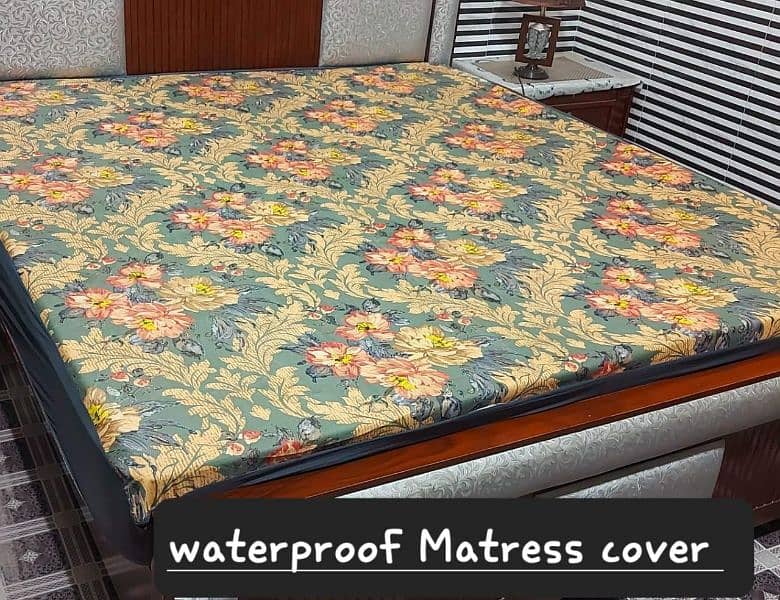 Waterproof Mattress Fitted BedSheet*03017186072 call us for order 10