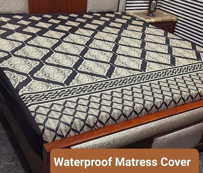 Waterproof Mattress Fitted BedSheet*03017186072 call us for order 13