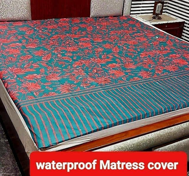 Waterproof Mattress Fitted BedSheet*03017186072 call us for order 14