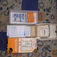 Tecno spark 20c open box 1.5 months used