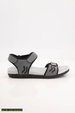 Synthetic leather sandals for men