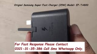 orignal samsung super fast charger 25w