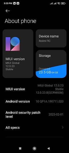 REDMI 9C . 3/64 ONLY MOB