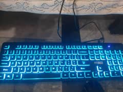 Gaming Keyboard RGB lighting