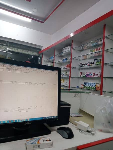 Running pharmacy & clinic space for sale 1