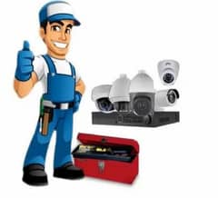 CCTV security cameras installation
